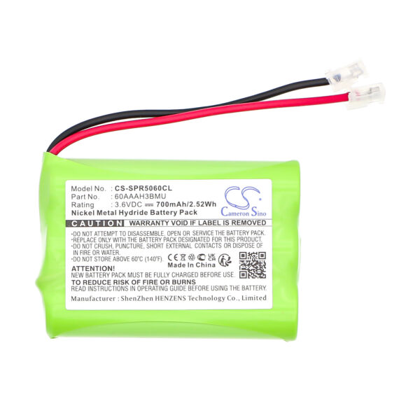 700mAh for Audioline DECT 1000-117645