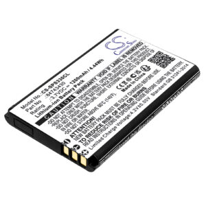 Replacement Battery for Spectralink S33, S33 DECT, S35, S37, BT229865, Lithium-ion 1200mAh-0