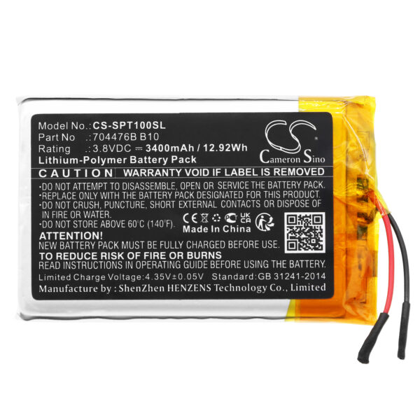 3400mAh for SPOT SPOT X,SPOTXB-119168