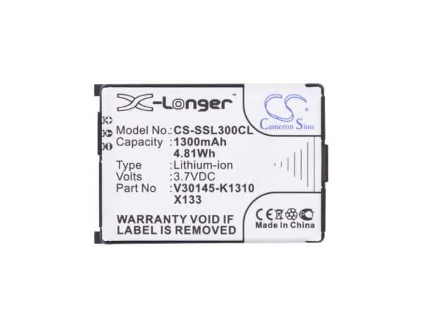 1300mAh for Siemens Gigaset SL3501,Gigaset SL30,Gigaset 4000 micro,Gigaset 4000s micro,Gigaset 4000L micro,Gigaset 4010,Gigaset 4010 micro,Gigaset 4010s micro,Gigaset 4015,Gigaset 4015 micro-117225
