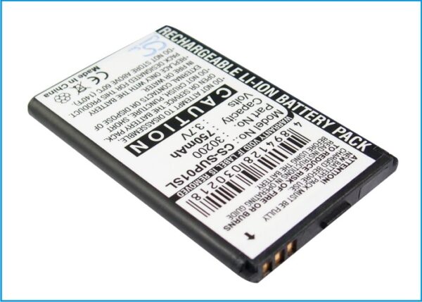 750mAh for Callaway uPro,uPro Go-120051