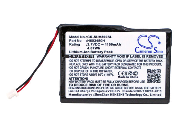 1100mAh for Sureshotgps Micro V3,C2796-119498