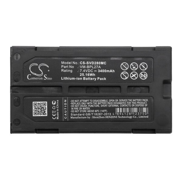 3400mAh for Fuji VMBPL30A,VMBPL60A-115251