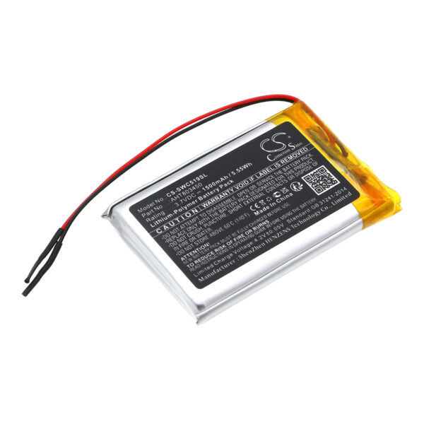 Replaces battery for Skywin Wireless Conference, SW-CS-519, Li-Polymer 1500mAh-0