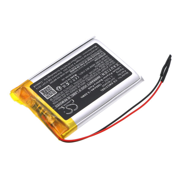 Replaces battery for Skywin Wireless Conference, SW-CS-519, Li-Polymer 1500mAh-121126