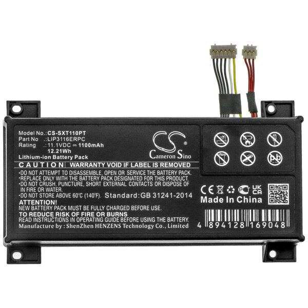 1100mAh for Sony Xperia Touch G1109-116962