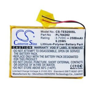 2500mAh for TEASI One 2-0