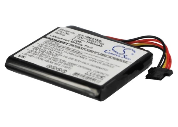 1000mAh for TomTom Go 2435,Go 2435TM,Go 2535,Go 2535T,Go 2535M,Go 2535TM,Go 2535TM WTE,Go 2535M Live,4CS03,4CQ01-0