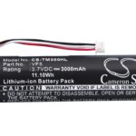 3000mAh for TomTom Go 300,Go 400,Go 500,Go 530,Go 530T,Go 510,Go 510T,Go 700,Go 700T,Go 710-0