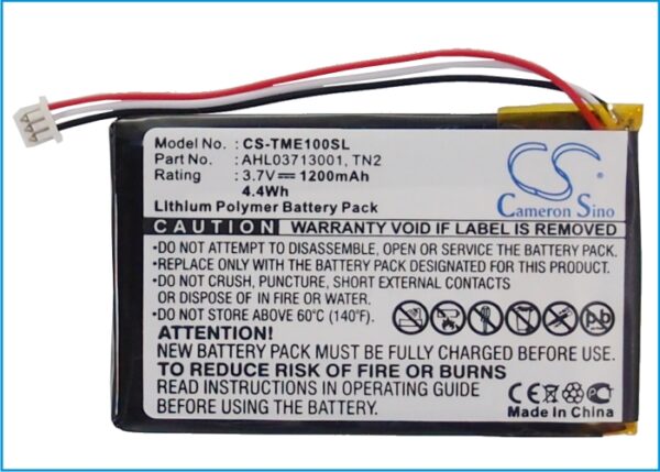 1200mAh for TomTom Eclipse,AVN4430,TNS410-119786