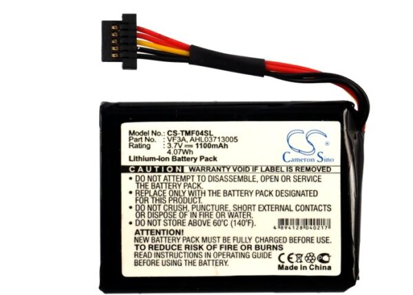 1100mAh for TomTom XL Live,4EL0.001.01,XL LIVE TTS 4EL0.017.01,XL 340M LIVE,XL 340TM LIVE-119866