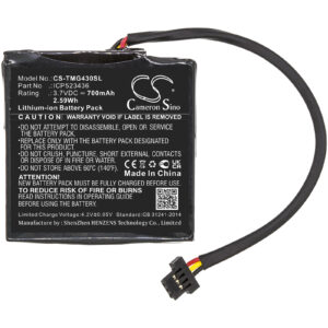 700mAh for TomTom Go 400 4.3" Satnav,4FB40-119276