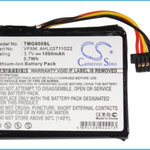 1000mAh for TomTom Go 820,Go Live 820,G0 825,Go Live 825,4ER51,4ER5.001.01,4EH52,4EH51,4EH45,4EJ51-119856