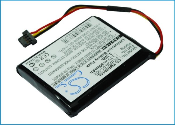 900mAh for TomTom Route XL,One XXL 540S,XXL540,XXL 540S,XXL540S,XXL 540M,XXL 540T,XXL 540TM,XXL 550,XXL 550T-0