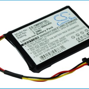 900mAh for TomTom Route XL,One XXL 540S,XXL540,XXL 540S,XXL540S,XXL 540M,XXL 540T,XXL 540TM,XXL 550,XXL 550T-119832