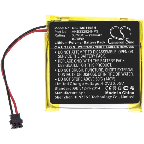 200mAh for TomTom Spark Cardio + Music GPS,Spark Cardio 2 + Music GPS-120756