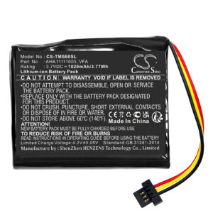1020mAh for TomTom Start 60,Start 60 EU,Start 60 M,4EN62. 4EN6.001.02,4EN62,4EN6.001.02,VIA 1605-119709