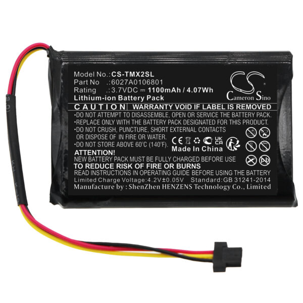 1100mAh for TomTom XL IQ,XL2 V4,4ET0.002.02,4ET03,XL Holiday,XL Live 4EM0.001.02-119966