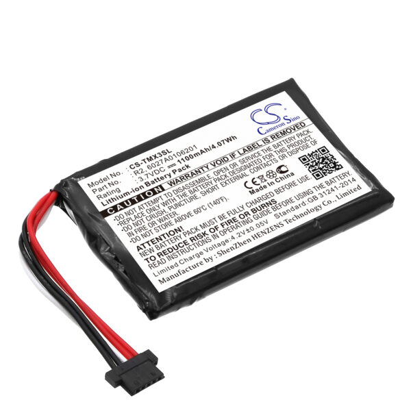 1100mAh for TomTom XXL IQ Routes,4EP0.001.02,1EP0.029.01,5EP0.029.01-0