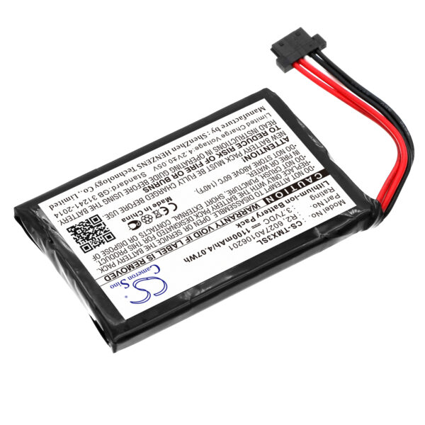 1100mAh for TomTom XXL IQ Routes,4EP0.001.02,1EP0.029.01,5EP0.029.01-119934