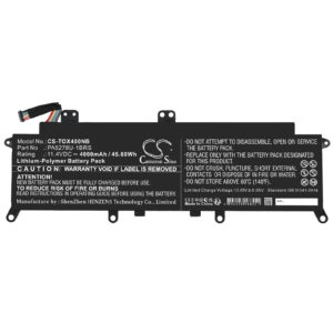 4000mAh for Toshiba Tecra X40-D-145,Tecra X40-D-176,Tecra X40-E-10Q,Tecra X40-E-122,Tecra X40-F1430,Portege X30-E-12H,Tecra X40-D-10T,Tecra X40-D-11Z,Tecra X40-D-15Z,Portege X30-D-13Z-122223