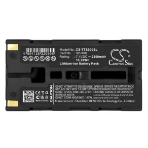 Replacement Battery for TOA BP-920, BP-900, TS-800,TS-801,TS-802,TS-900,TS-901,TS-902,TS-821,TS-822,TS-921,TS-922, Lithium-ion 2200mAh-121106