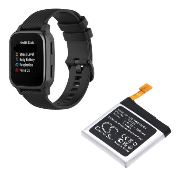 Replacement Battery for Ticwatch 1 46mm, WE11098, Li-Polymer 300mAh-120411