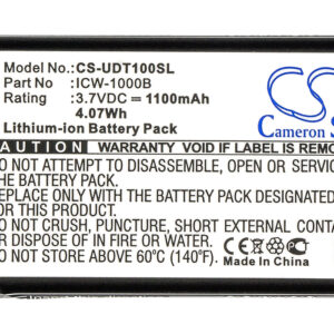 1100mAh for Incom ICW-1000B-117140