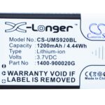 1200mAh for Unitech MS920-0