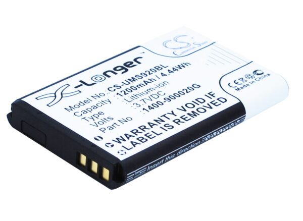 1200mAh for Unitech MS920-116795
