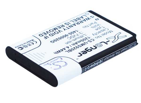 1200mAh for Unitech MS920-116796