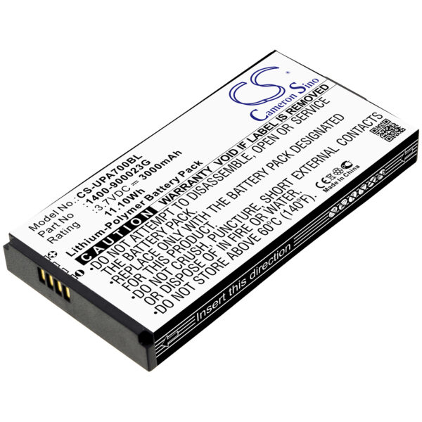 3000mAh for Unitech PA700,PA720,PA700MCA-0 3000mAh for Unitech PA700,PA720,PA700MCA-0