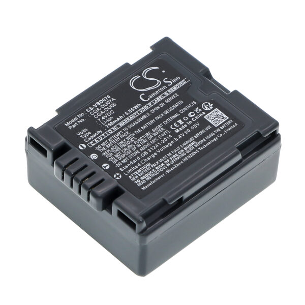 750mAh for HITACHI DZ-MV730A,DZ-MV580A,DZ-M8000V6,DZ-MV750,DZ-HS401,DZ-GX25M,DZ-MV550,DZ-MV350E,DZ-GX3300(S),DZ-GX5080A-0