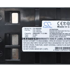 2400mAh for Blaupunkt SCR-250-115939