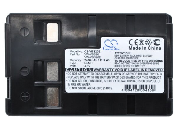 2400mAh for Blaupunkt SCR-250-115939