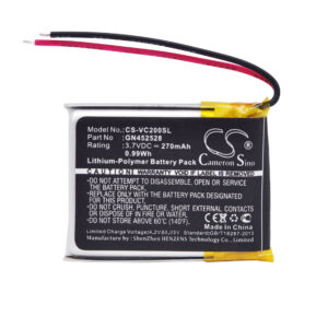 270mAh for Voice Caddie VC200 Voice,VC200-119512