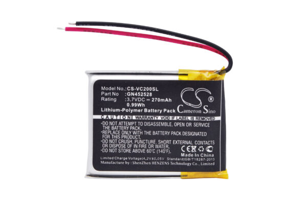 270mAh for Voice Caddie VC200 Voice,VC200-119512
