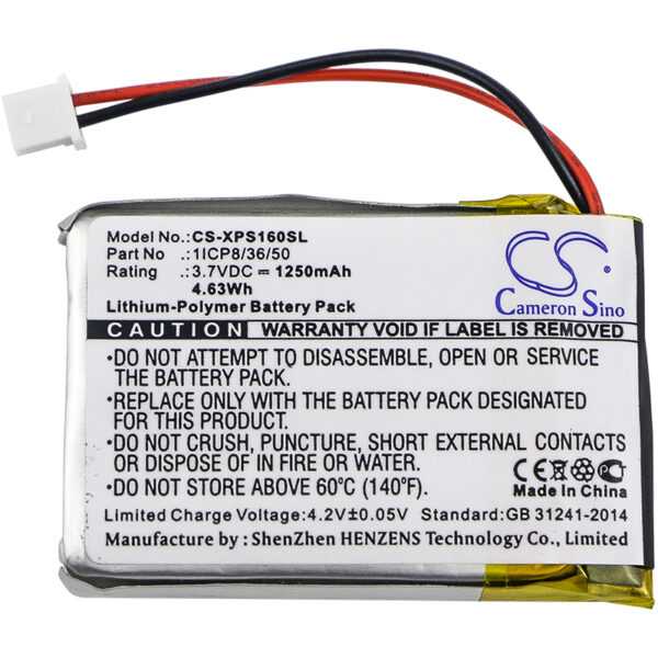 1250mAh for Dual XGPS160,XGPS160 SkyPro GPS Receiver-119404