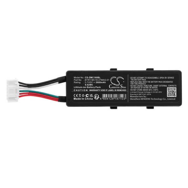 2600mAh for Zebra MC18,MC18N0-116414