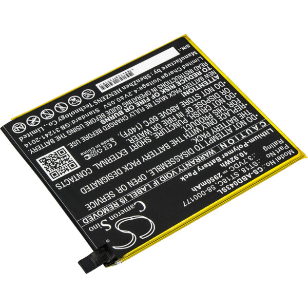 2950mAh for Amazon Kindle Fire 7",Kindle Fire 7th Generation 2017,B01GEW27DA,SR043KL,SR04KL-126880