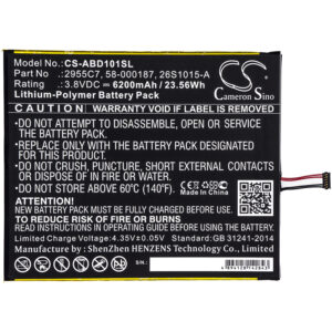 6200mAh for Amazon Kindle Fire HD 10.1,Kindle Fire HD 10.1 7th,SL056ZE-126828