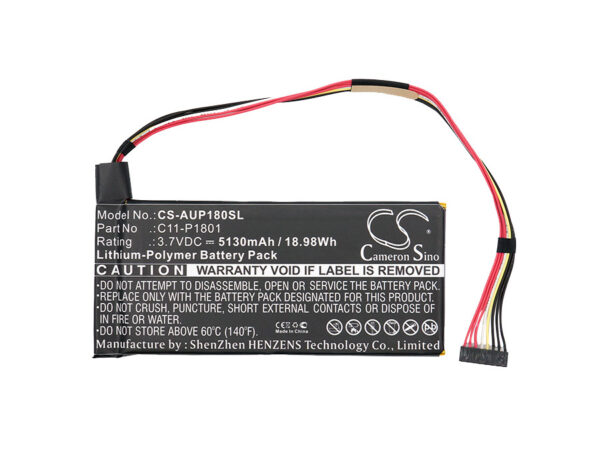 5130mAh for Asus Transformer AiO,Transformer AiO P1801,P1801,P1801-B037K-127713