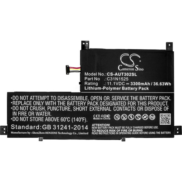 3300mAh for Asus Transformer Book T302,Transformer Book T302CA,T302CHI-2C-126895