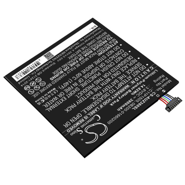 3900mAh for Asus ZenPad 8.0 Z380C,ZenPad 8.0 Z380CX,ZenPad 8.0 Z380KL,P022,P024,ZenPad Z380C,ZenPad Z380CX,ZenPad Z380KL-127000