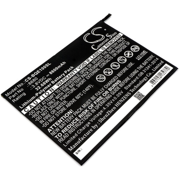 8600mAh for BQ E10,E10 tablet-0 8600mAh for BQ E10,E10 tablet-0