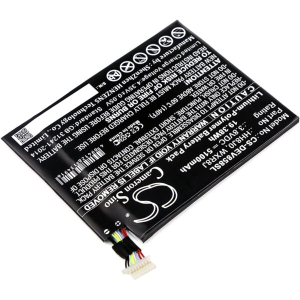 5100mAh for DELL Venue 8 Pro 5855-126967