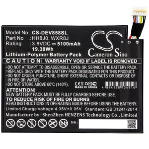 5100mAh for DELL Venue 8 Pro 5855-126968
