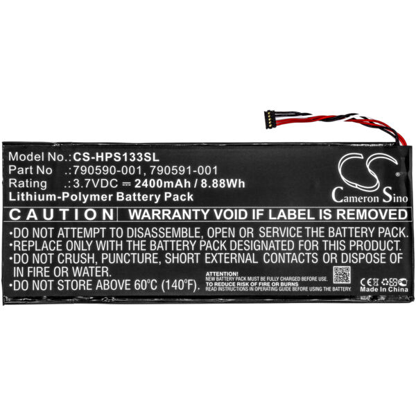 2400mAh for HP 7 Plus G2,7 Plus G2 1331-126939
