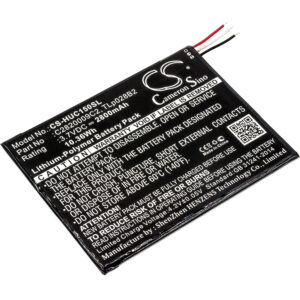2800mAh for Alcatel OT-8055,One Touch Pixi 3 (7) WiFi,OT-8057,OT-9002X,OT-9002A-0