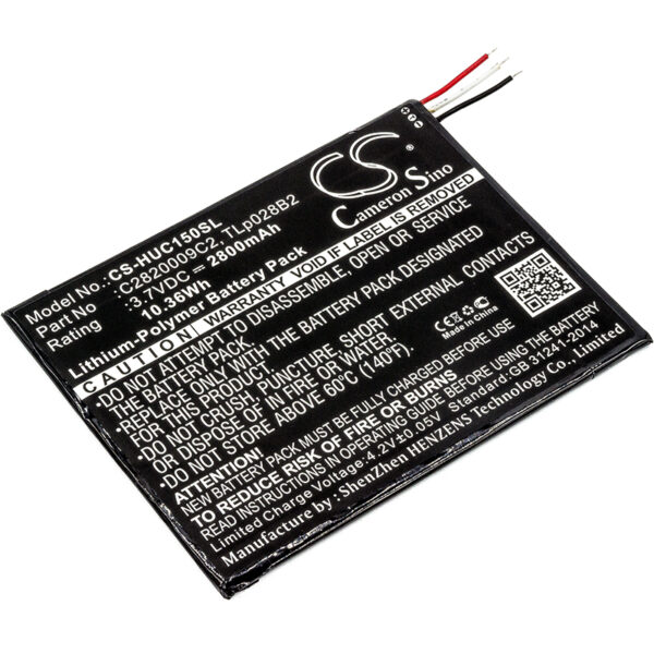 2800mAh for Alcatel OT-8055,One Touch Pixi 3 (7) WiFi,OT-8057,OT-9002X,OT-9002A-0 2800mAh for Alcatel OT-8055,One Touch Pixi 3 (7) WiFi,OT-8057,OT-9002X,OT-9002A-0